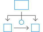 Integration and Separation Icon